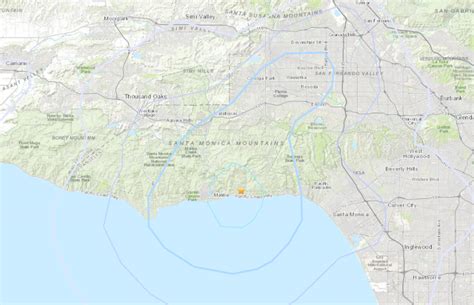 Preliminary 3.4 magnitude earthquake strikes near Malibu